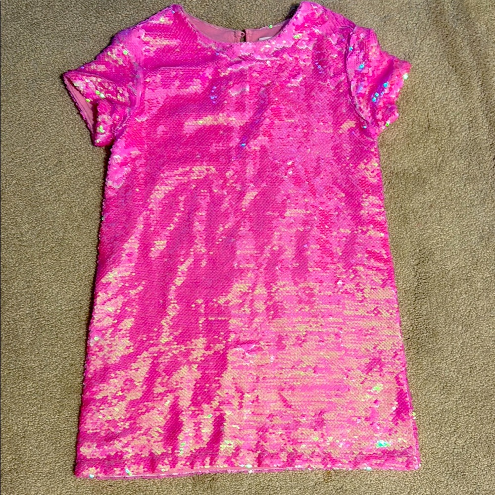 Pink Sequin Dress